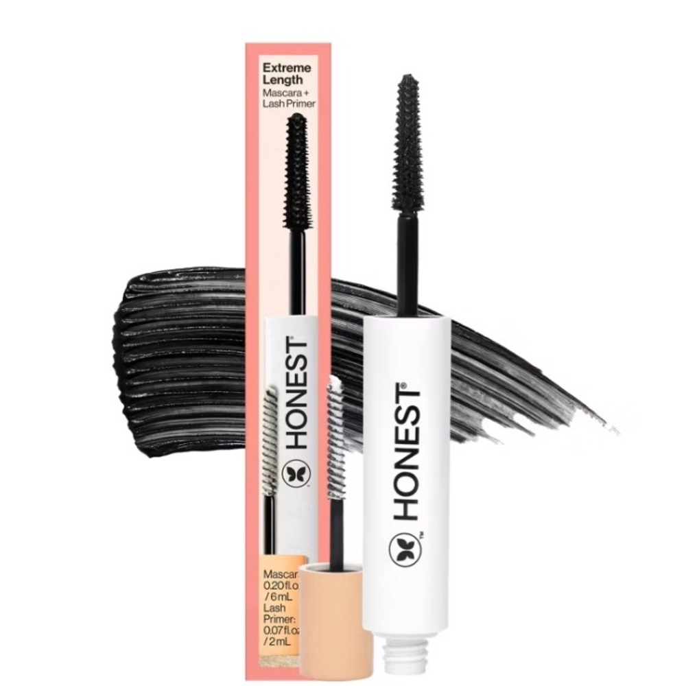 The Honest Company Extreme Length Mascara & Lash Primer - Black